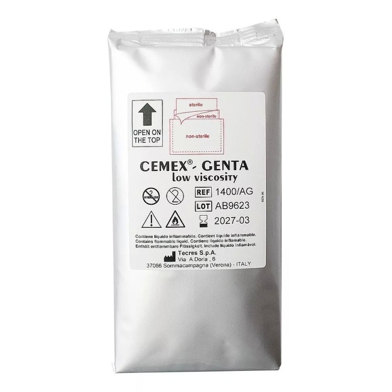 Kit Cemento Cemex Genta Baja Viscocidad 40 Gr