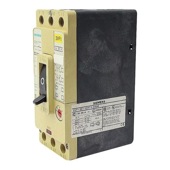 Interruptor De Circuito Siemens 3vf1231-1dh11-0a0