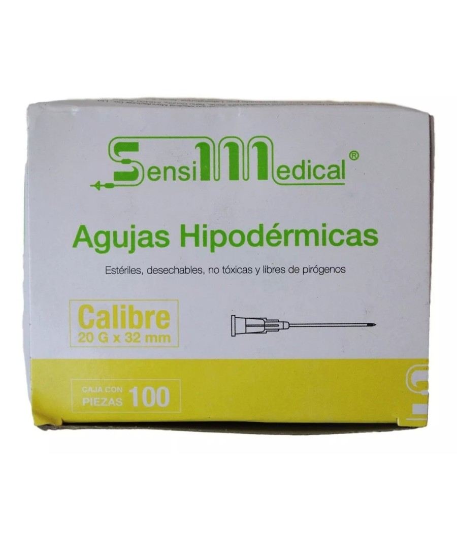 AGUJAS HIPODERMICAS DESECHABLES